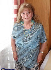 Older woman loves having solo fun whenever she is free