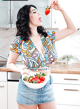 Huge Boobs And Strawberry Pussy Pics