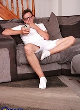 Brunette MILF Red Lingerie Hardcore Gallery