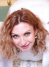 Mature Blonde Silver Dress Nude Photos