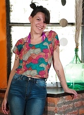 Hairy Mature Strips Naked For Pussy Photos