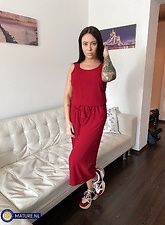 Hot Brunette Strip And Tease Pictures