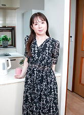 Mature Asian MILF Lingerie Tease Gallery