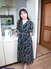 Mature Asian MILF Lingerie Tease Gallery