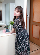 Mature Asian MILF Lingerie Tease Gallery
