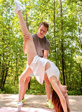 Outdoor Amateur Yoga Fuck Gallery