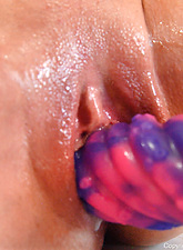 Mature Blonde Nude Milf Dildo Tease