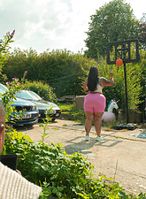 Mature Photos: Thick Curvy Babe Doggy Style